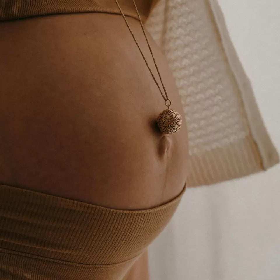 Pregnancy bola necklace sales