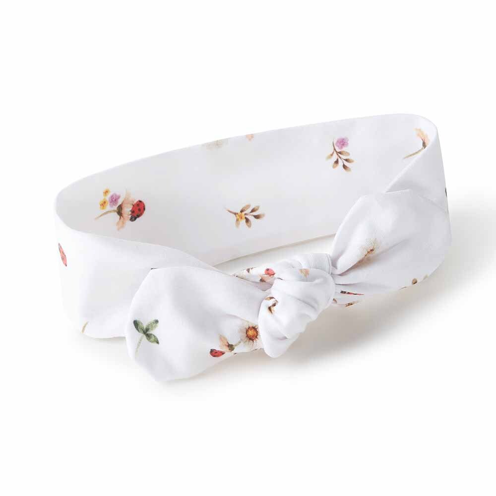 Snuggle Hunny Baby Topknot Headband Design