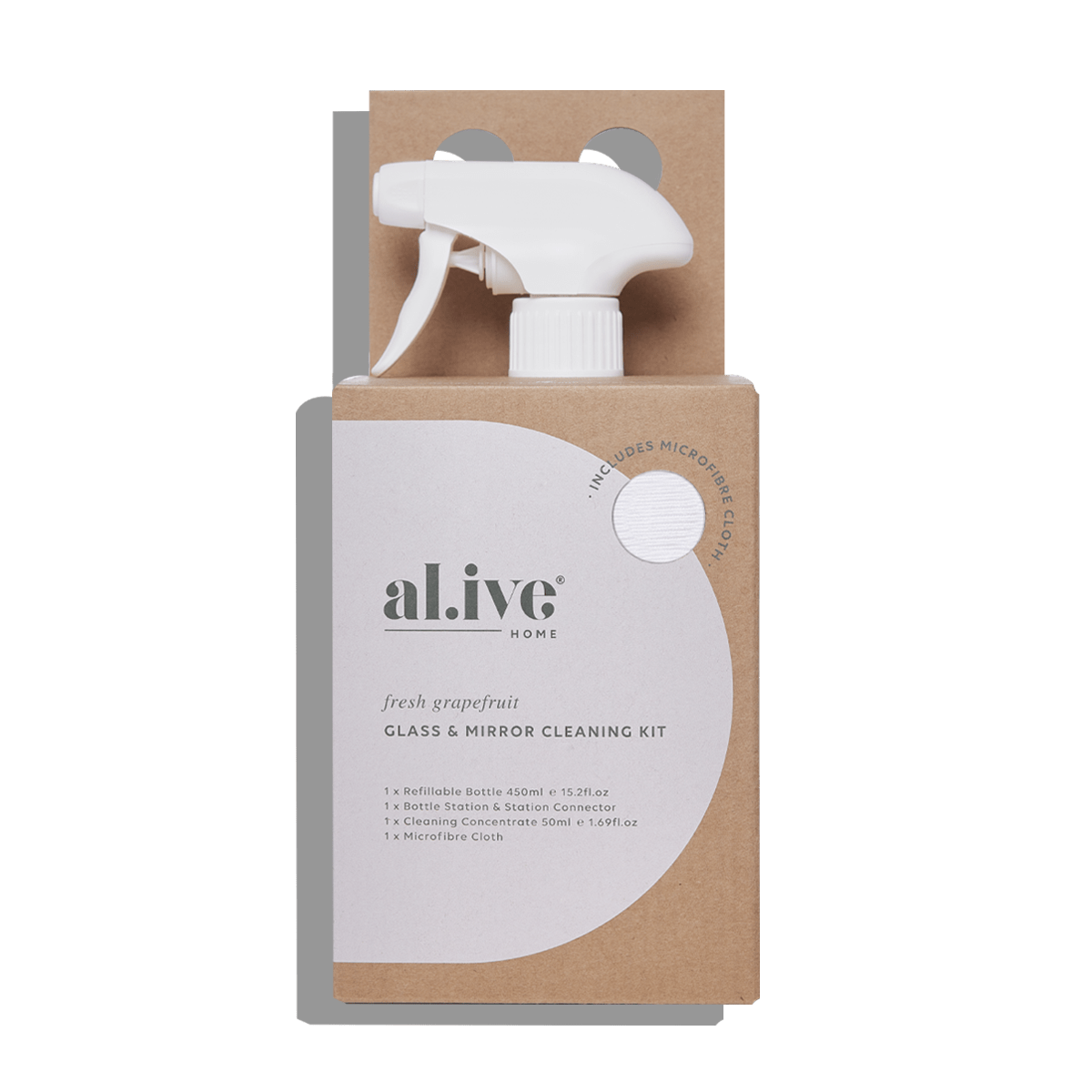 al.ive Glass and Mirror Cleaning Kit