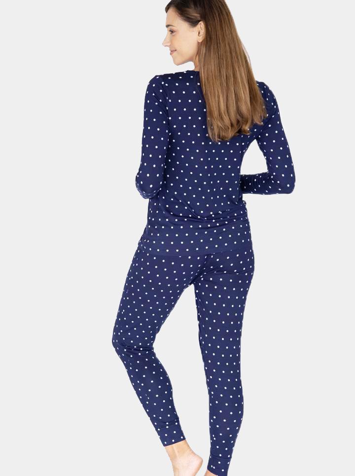 Maternity Nursing Lounge Pyjama Set Polka Dot