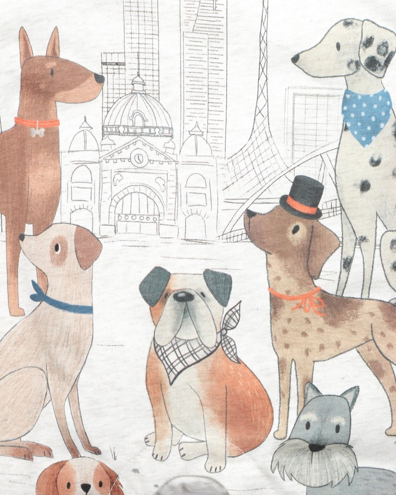 Austin Dog Scene Romper