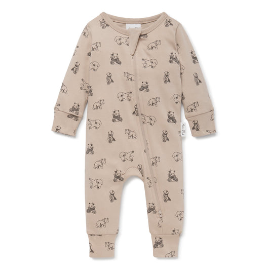 Bear Zip Romper