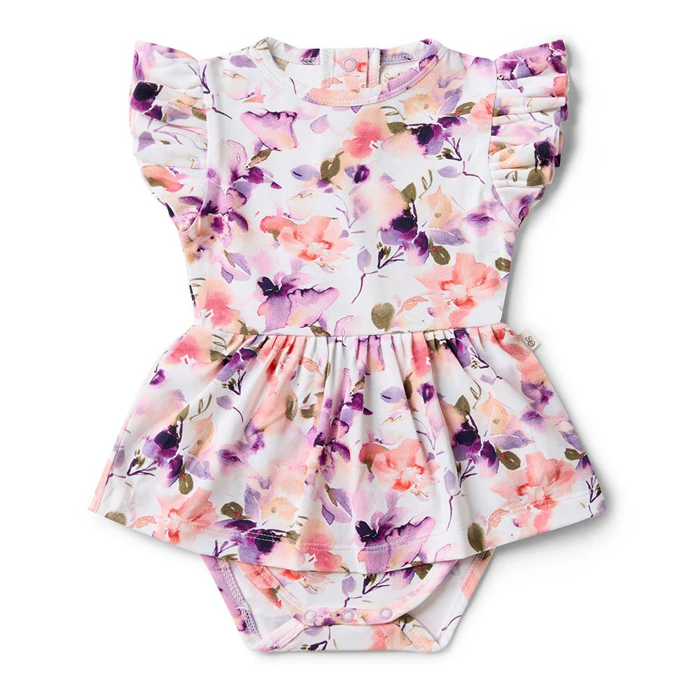 Blushing Beatuy Short Sleeve Organic Dress