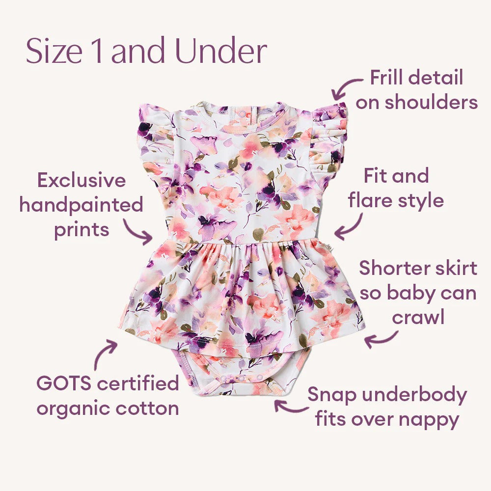 Blushing Beatuy Short Sleeve Organic Dress