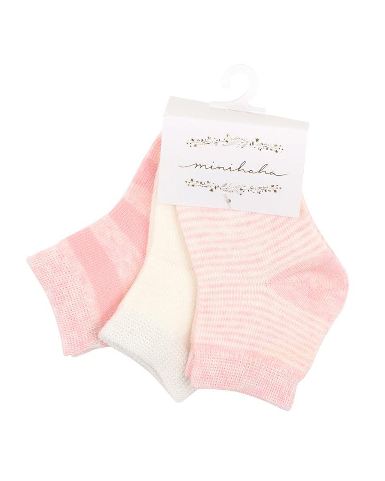 3 Pack Baby Socks