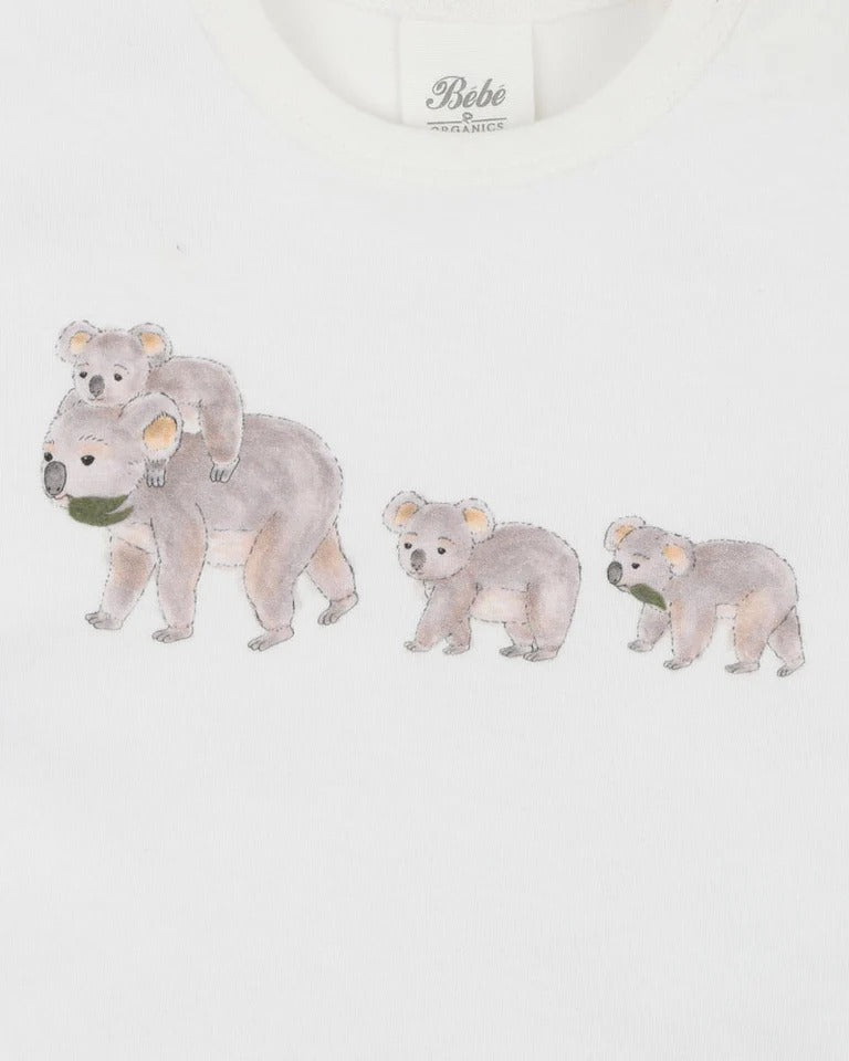 Australiana Koala Organic Baby Tee