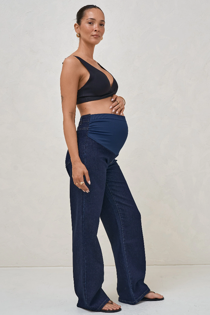 All Hours Wide Leg Jean Indigo