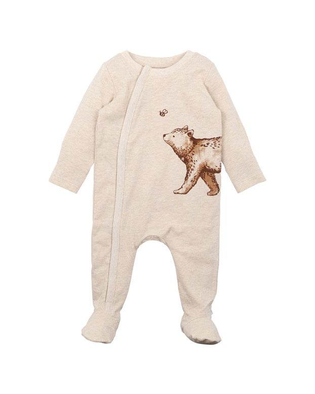 Nevada Bear Hunt Long Sleeve Zip Onesie