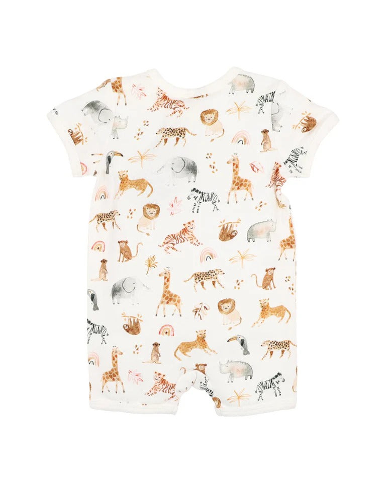 Billie Organic SS Zipsuit Premature