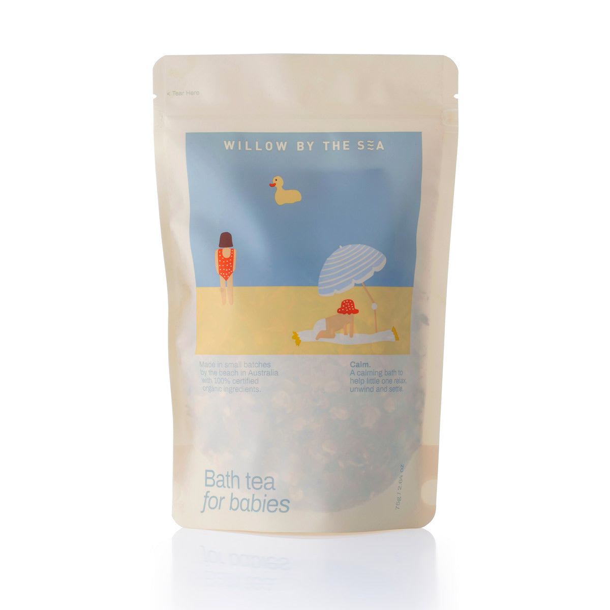 Calm Baby Bath Tea by Willow By The Sea