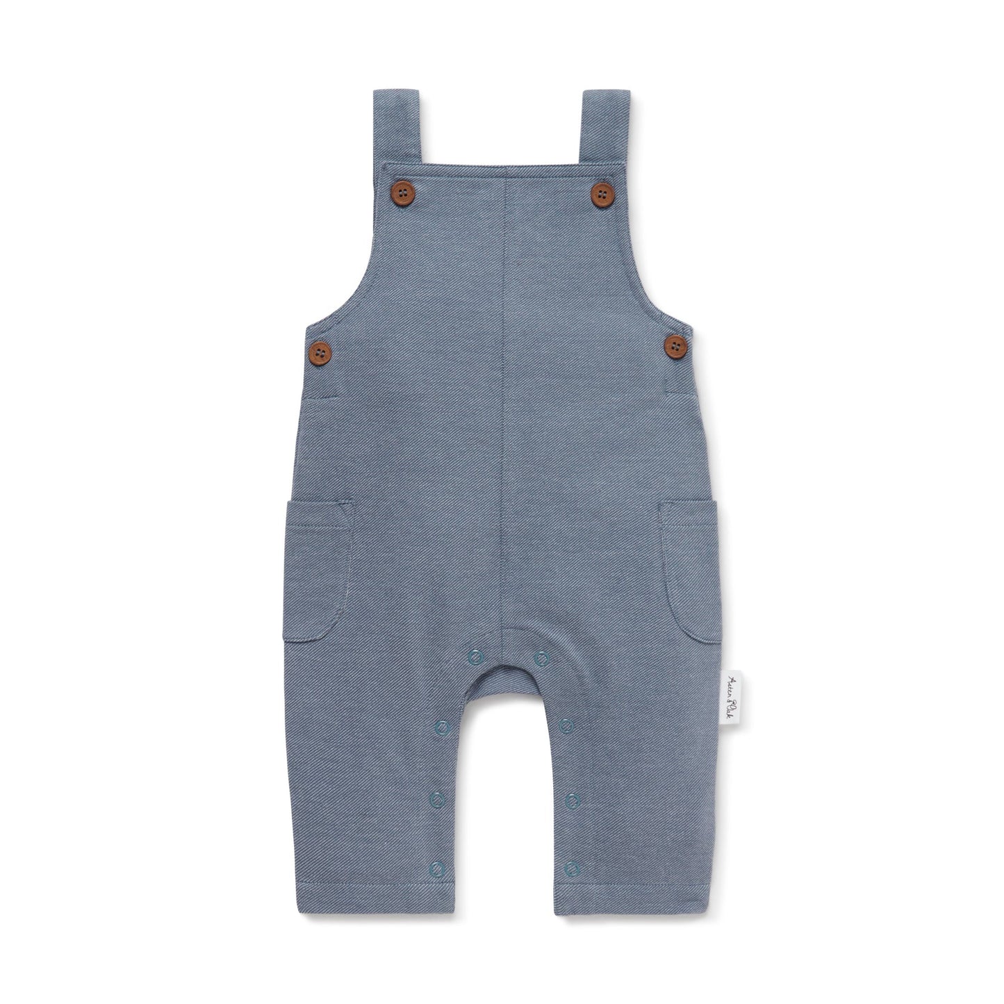 Dark Chambray Overalls