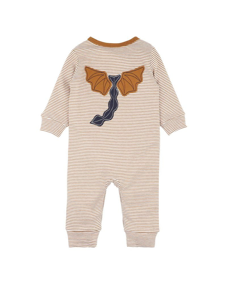 Nino Stripe Dragon Romper