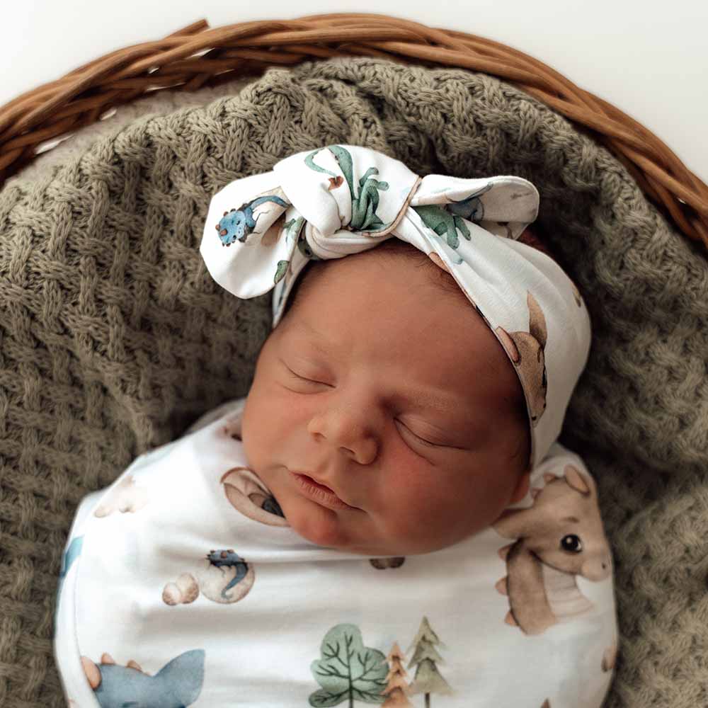 Snuggle Hunny Baby Topknot Headband Design