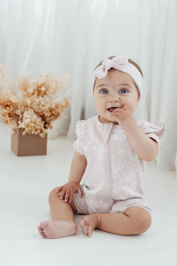 Eve Floral Zip Romper