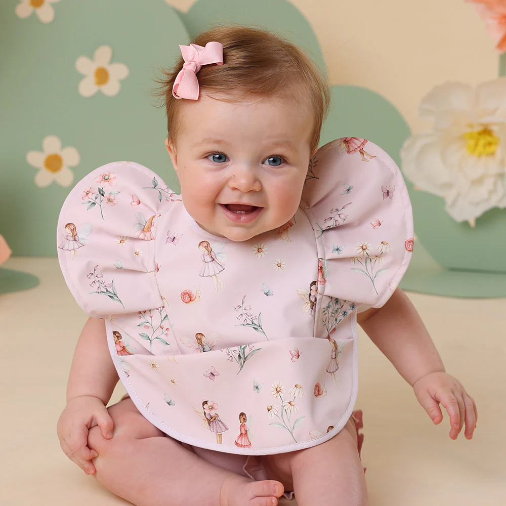 Fairy Dust Snuggle Waterproof Frill Bib