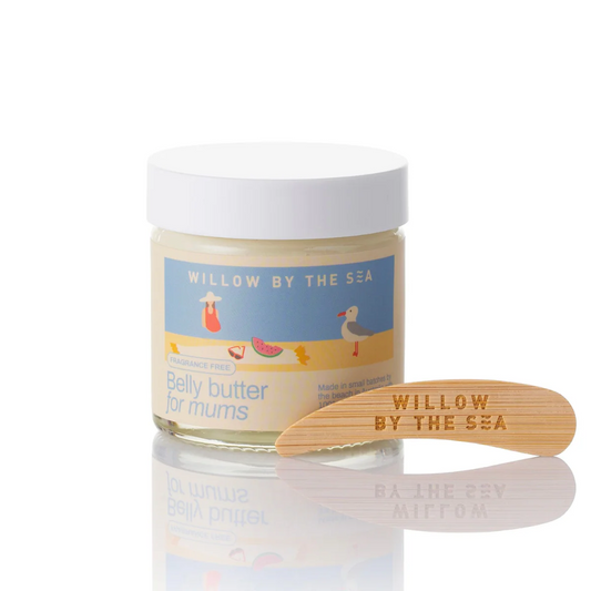 Organic Belly Butter Fragrance Free by Willow by The Sea