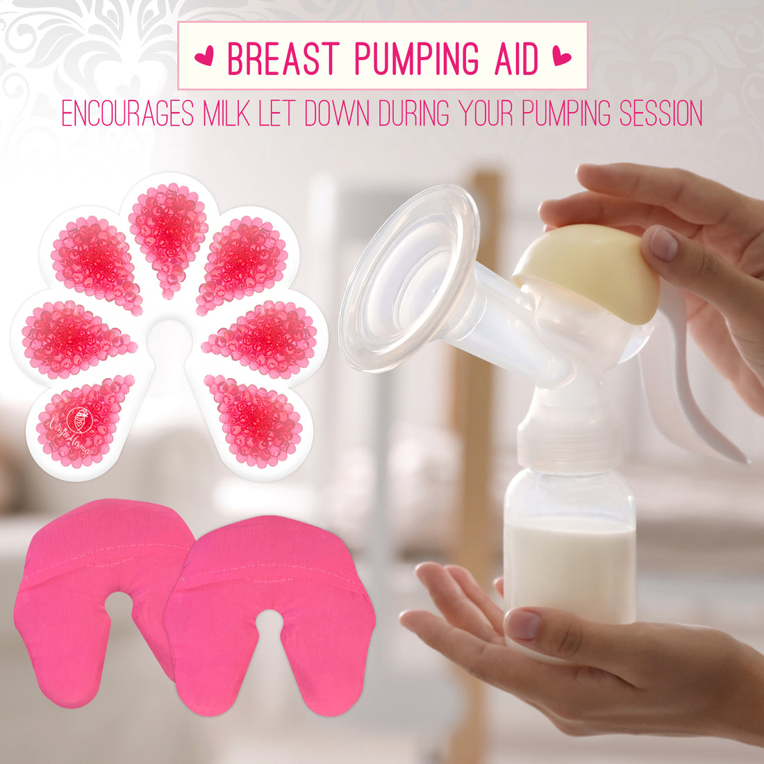 Ninja Mama Breast Therapy Gel Packs Hot Cold