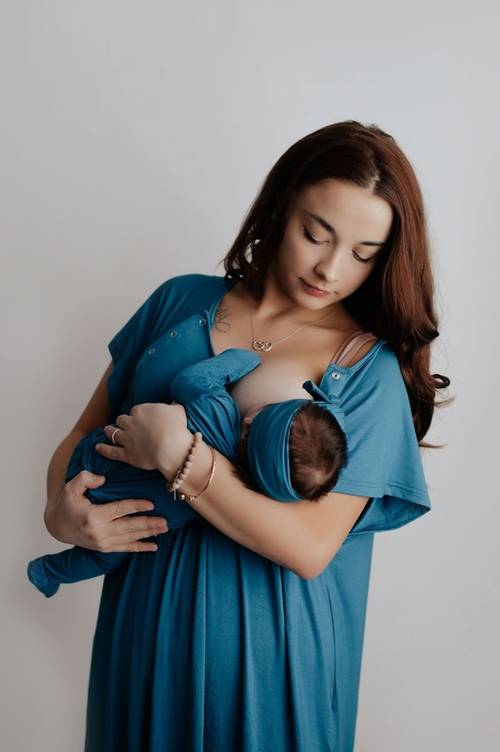 Hospital Labour, Birthing and Delivery Nursing Gown