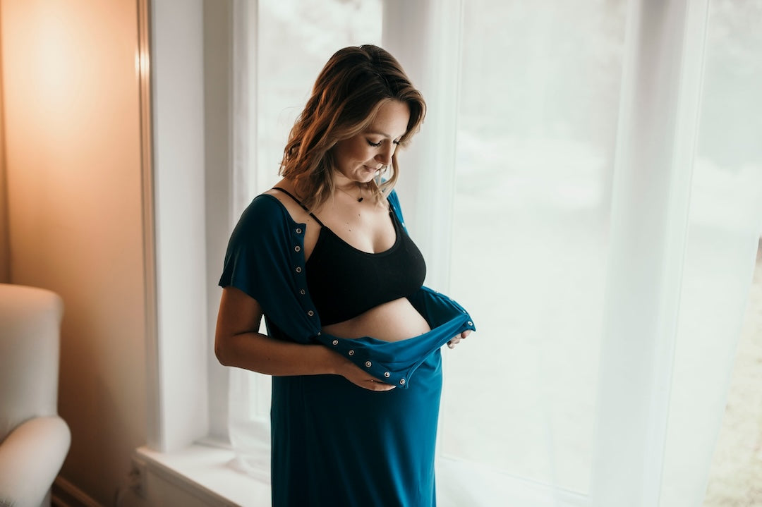 Hospital Labour, Birthing and Delivery Nursing Gown