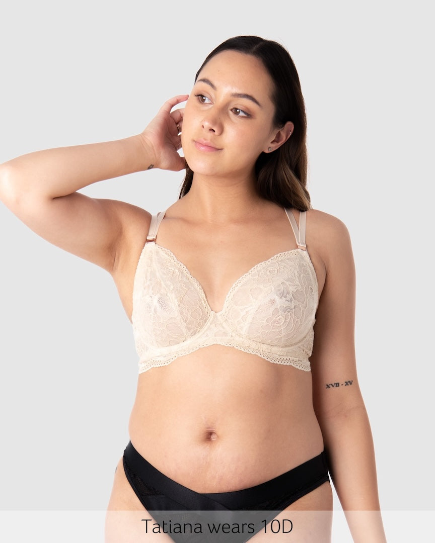 Heroine Plunge Bra Sand Ltd Ed