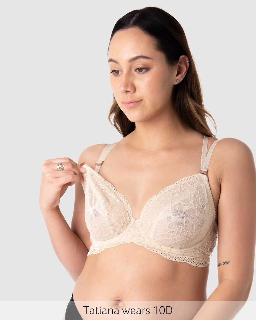 Heroine Plunge Bra Sand Ltd Ed
