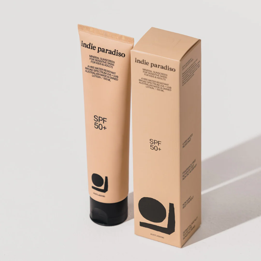 Indie Paradiso Sensitive Skin SPF50+