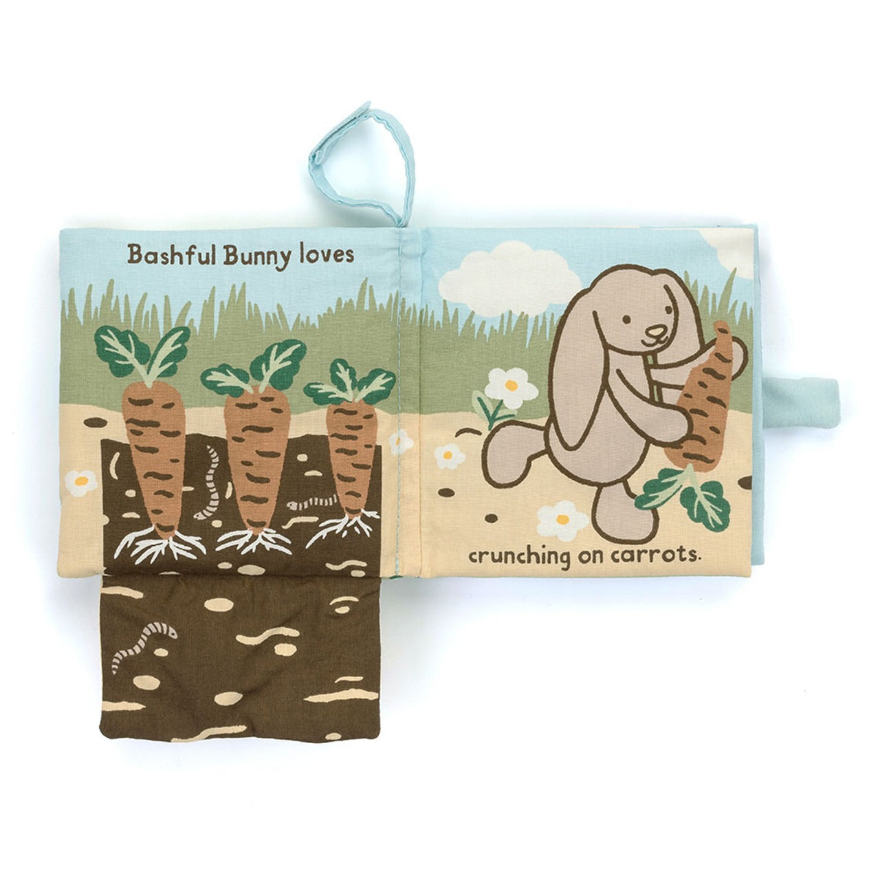Jellycat Bashful Bunny Loves You Soft Cloth Book