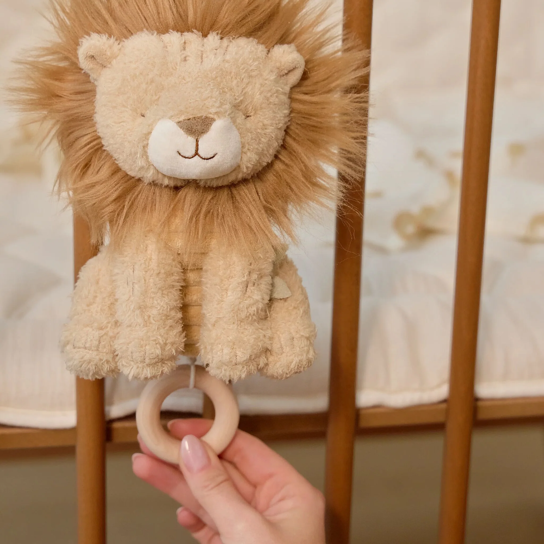 Safari Friends Music Box Lion