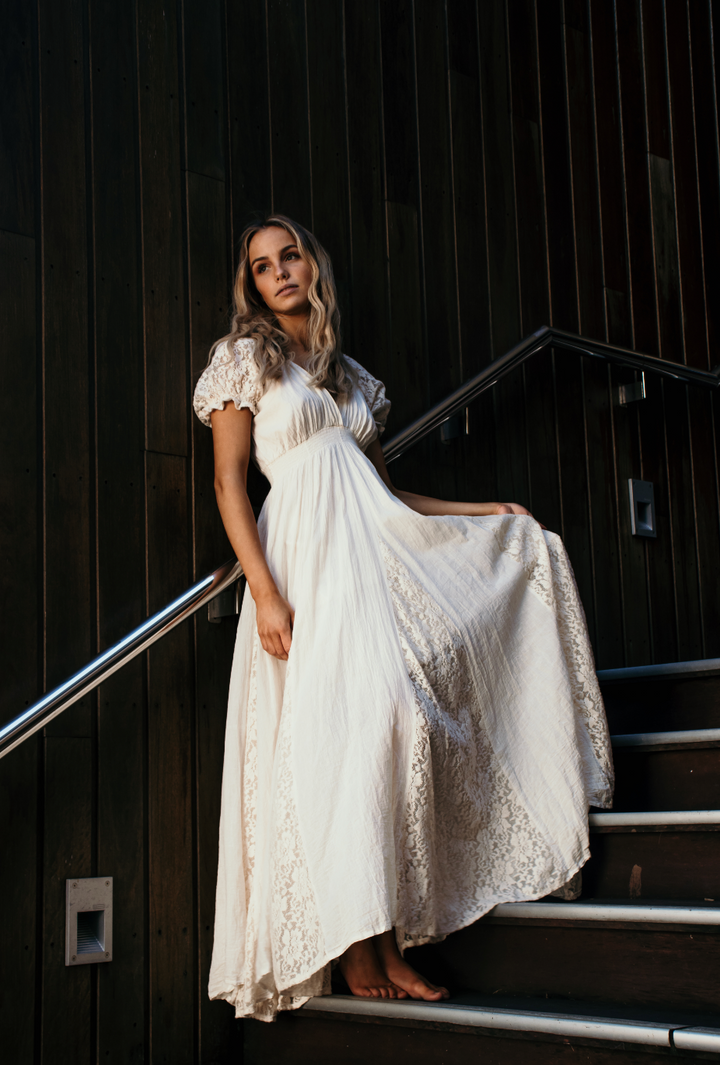 Mykonos Lace Dress