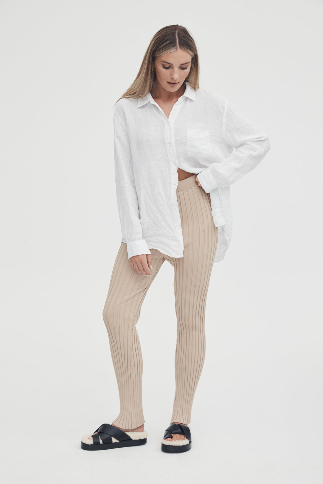 Legoe Luxe Rib Pant