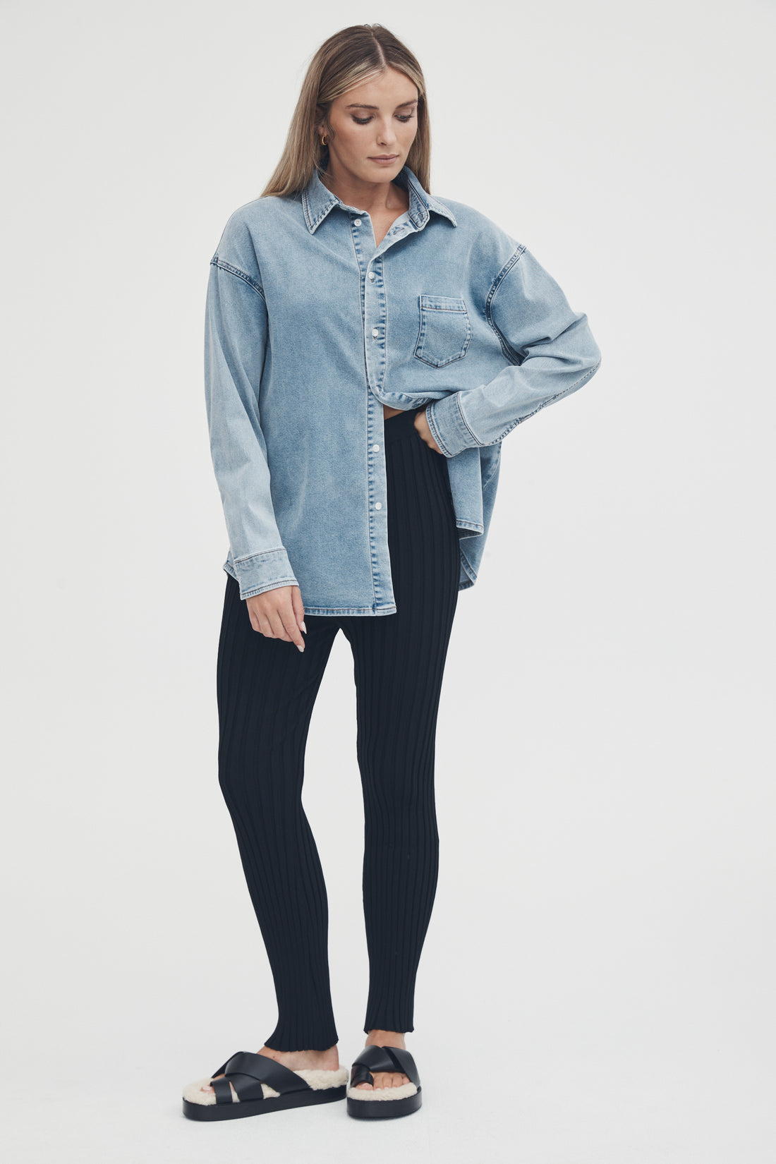 Legoe Luxe Rib Pant
