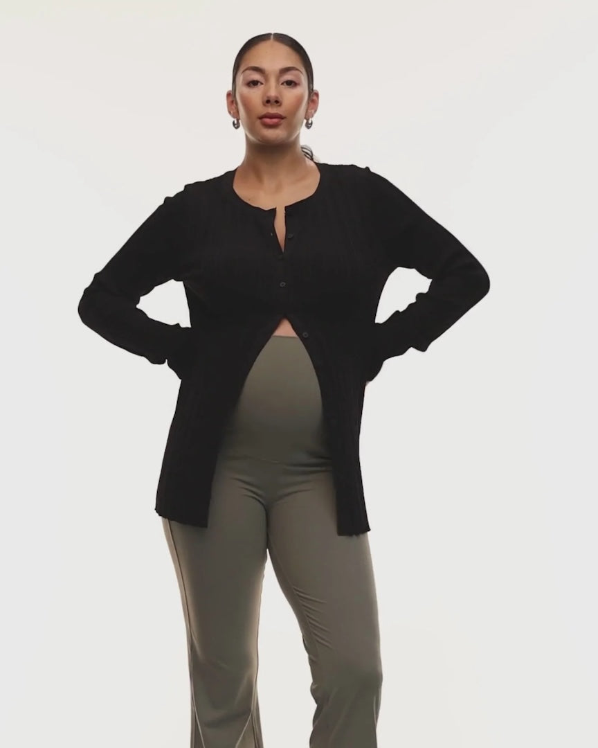 Mabel Crew Neck Cardigan