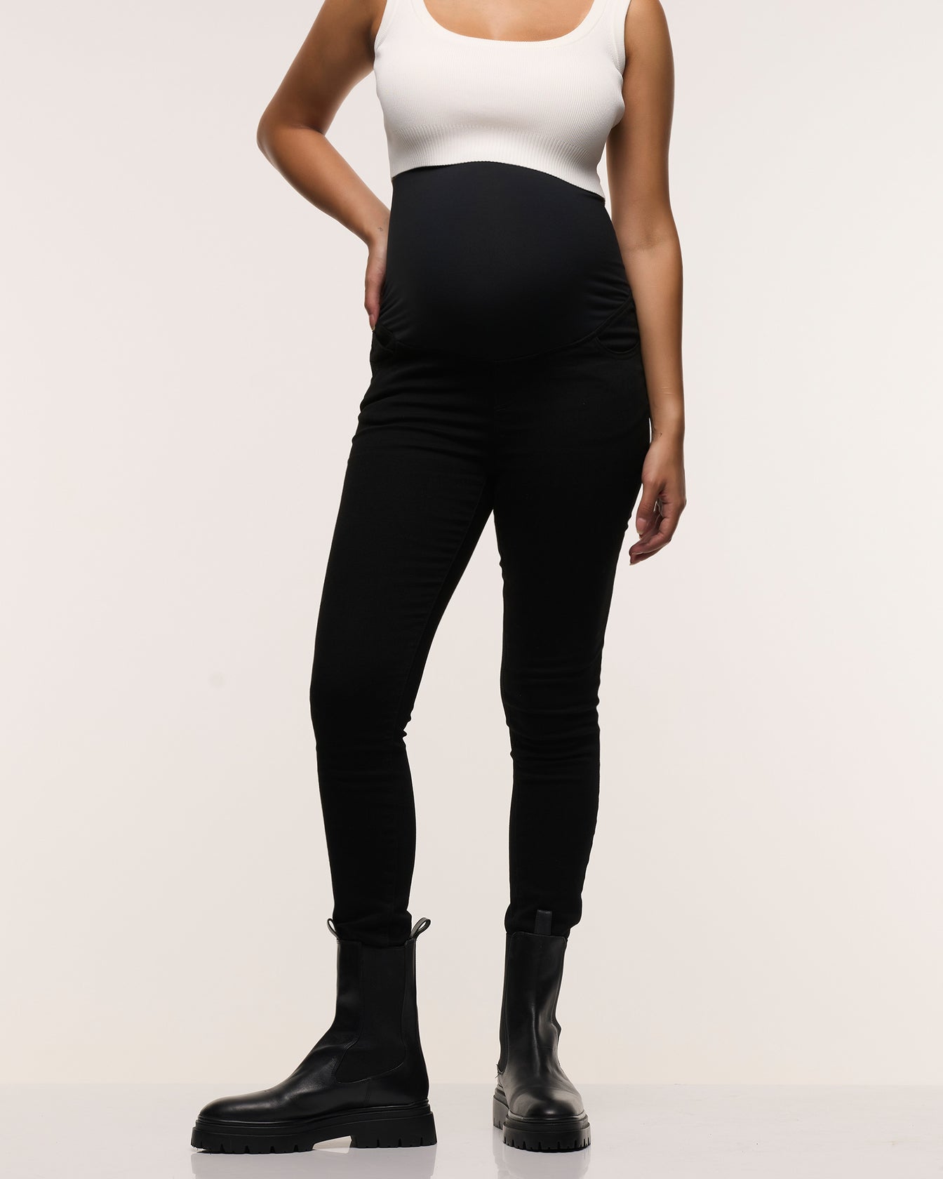 Heaven Skinny Overbelly Maternity Jeans