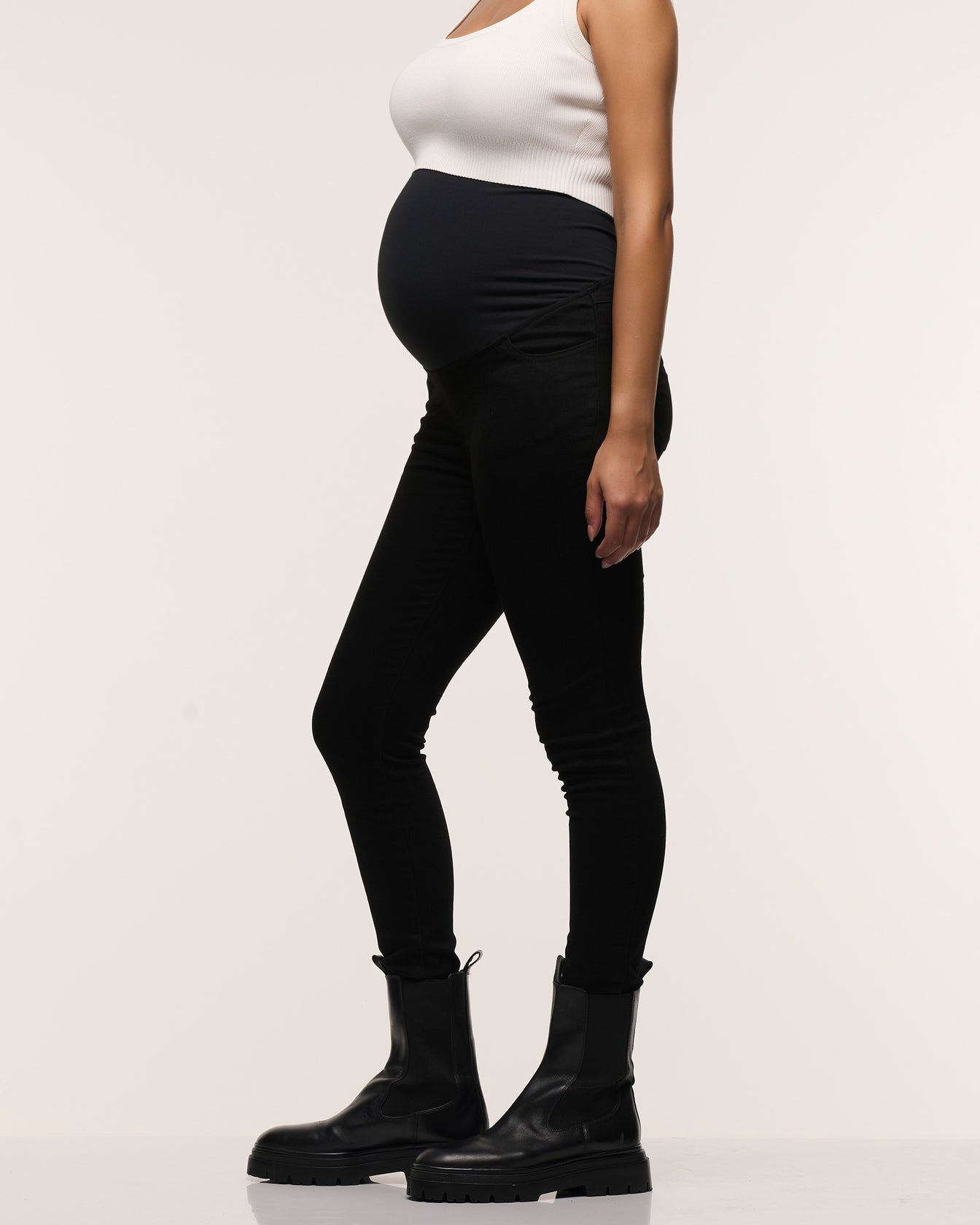 Heaven Skinny Overbelly Maternity Jeans
