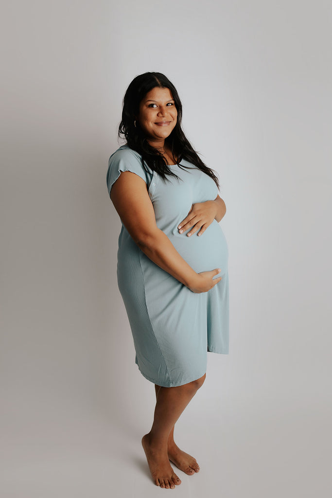 Hospital Labour, Birthing and Delivery Nursing Gown