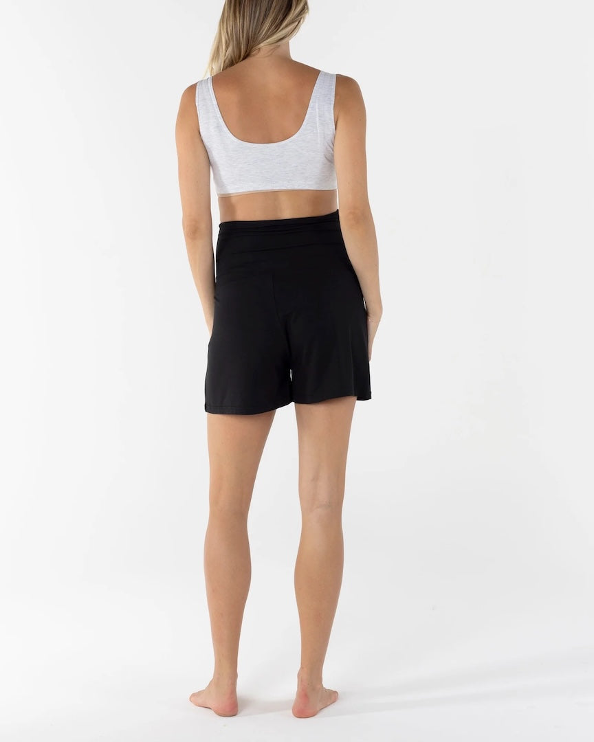 Maternity Lounge Shorts Black