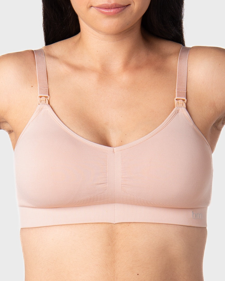Hotmilk My Necessity 2.0 Hospital Sleep Bra Ballet Pink
