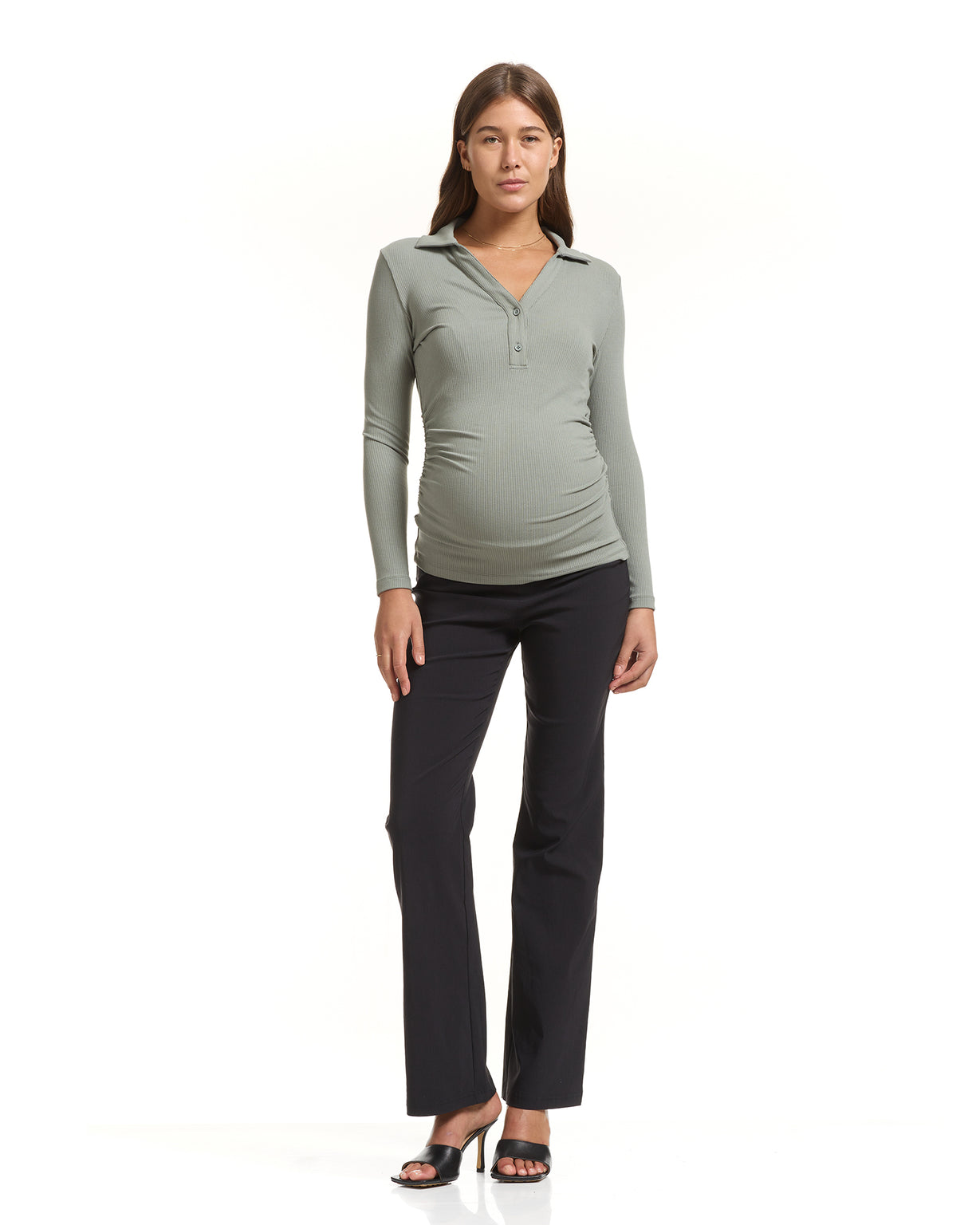 Maternity Work Pant Flora Regular Straight Pant