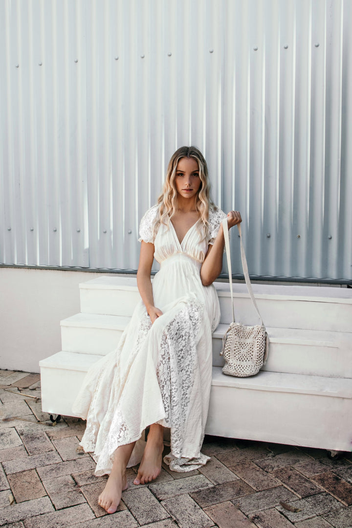Mykonos Lace Dress