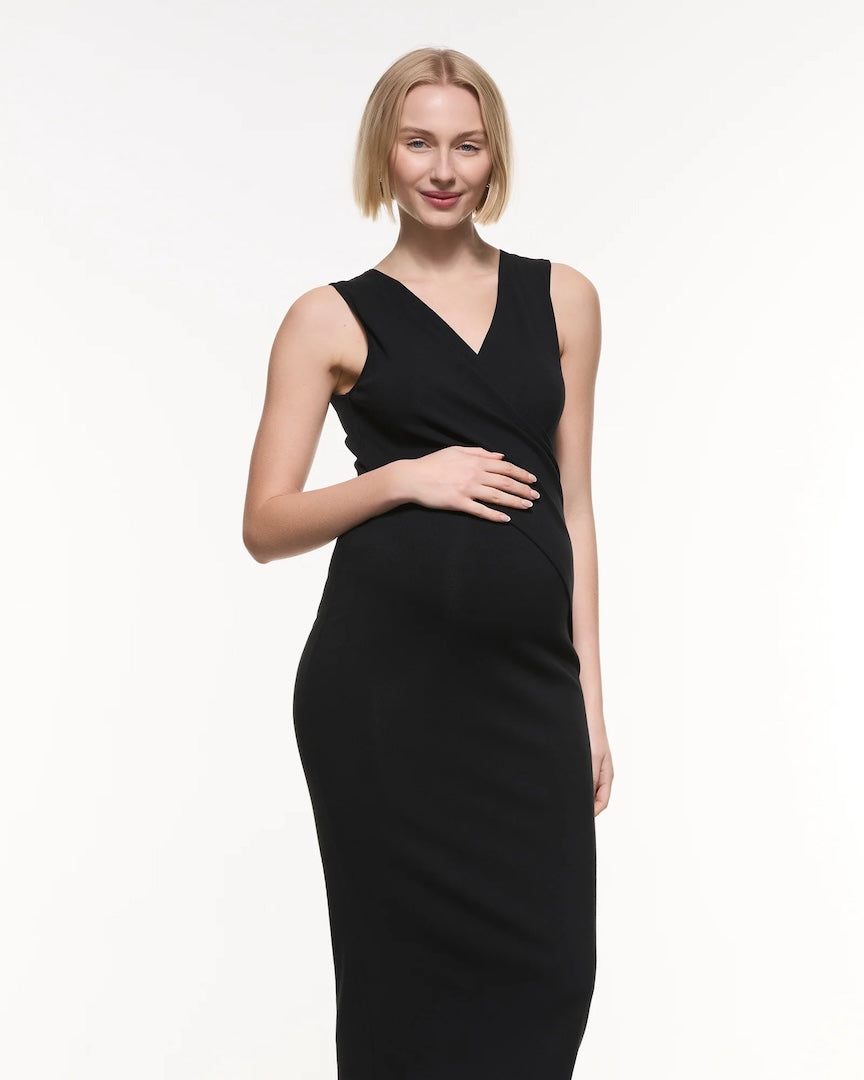 Maya Soft Rib Feeding Dress