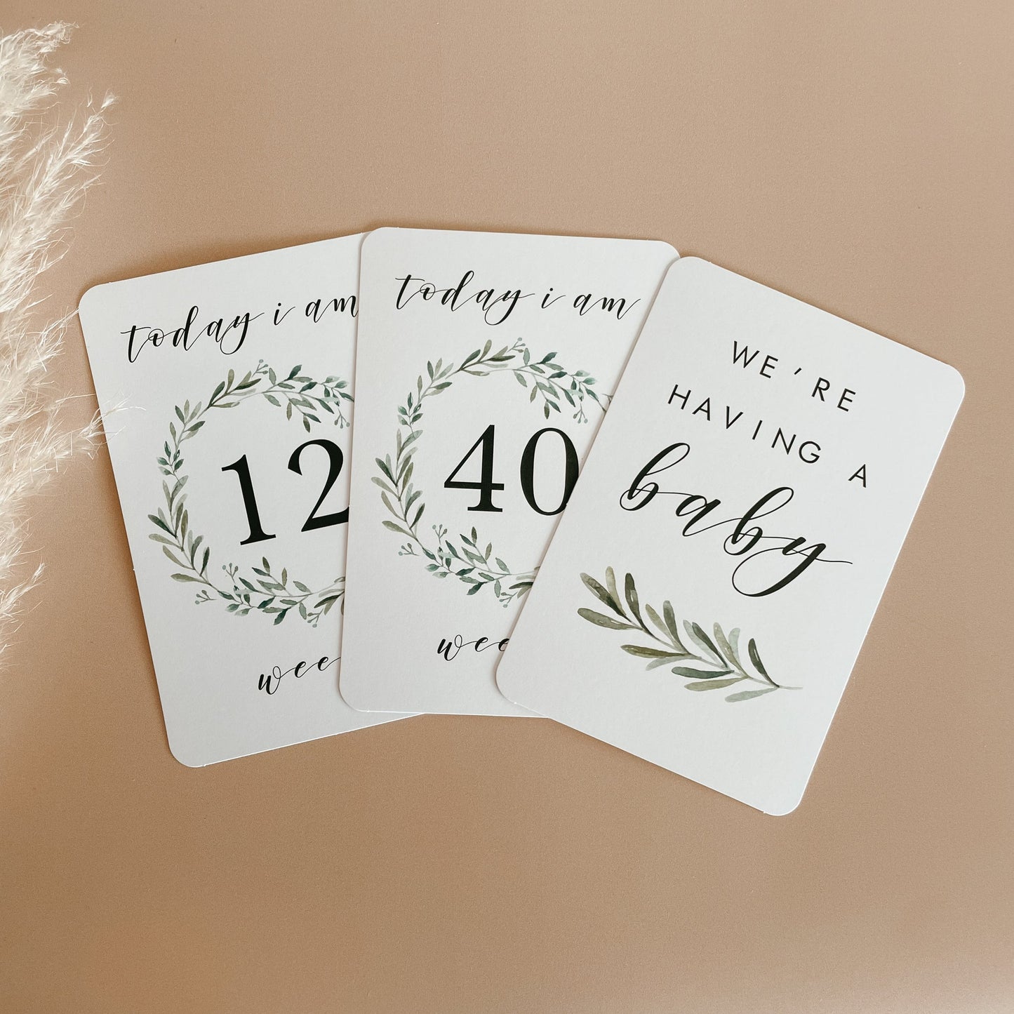 Pregnancy Milestone Cards
