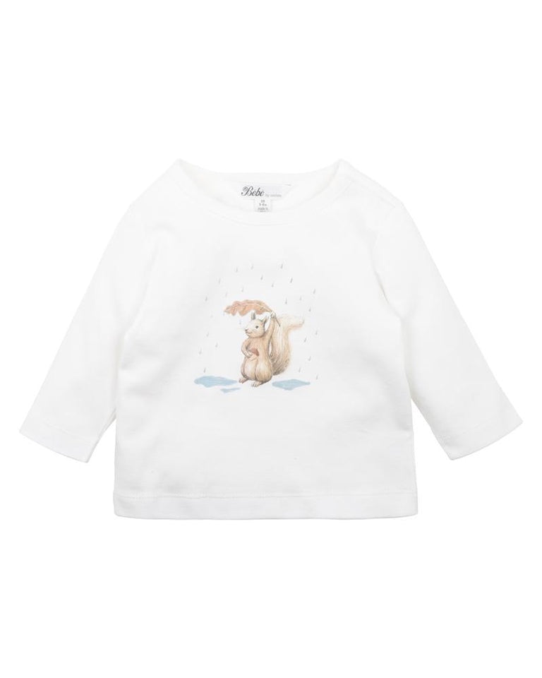 Eli Long Sleeve Squirrel Tee