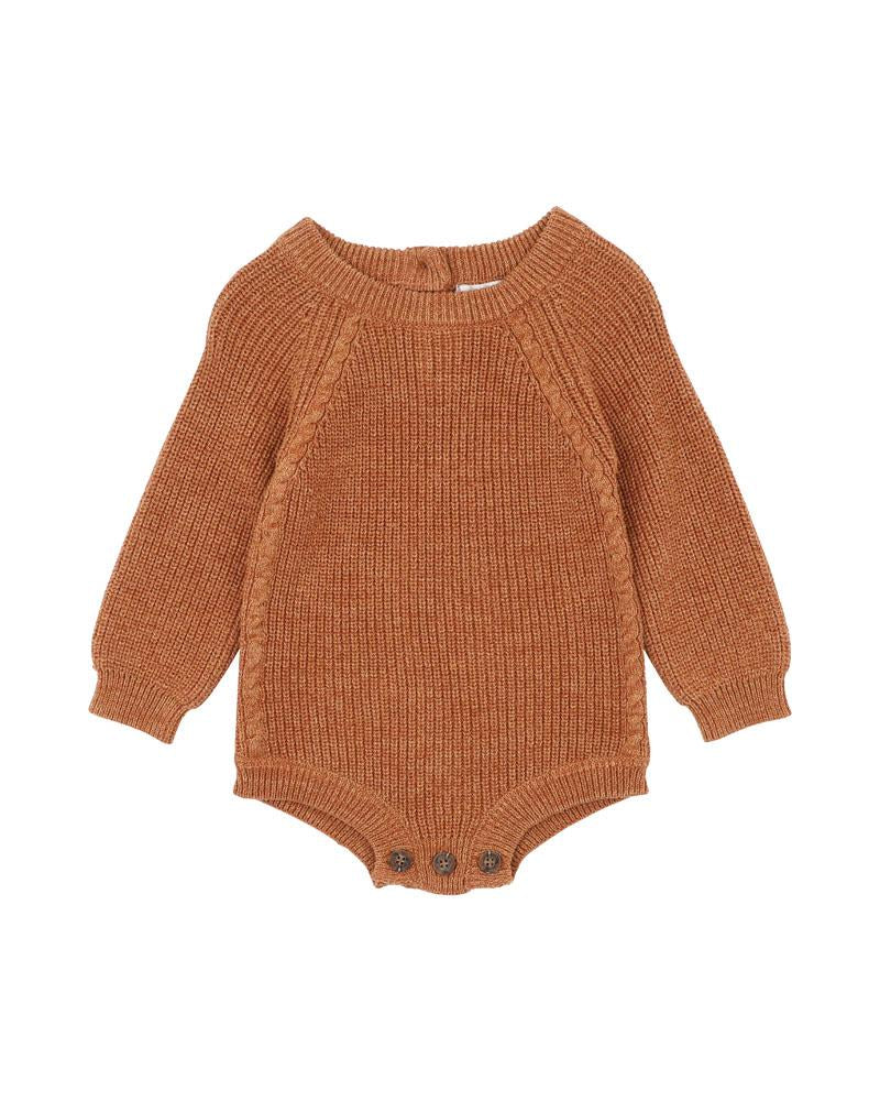 Tiger Knitted Bodysuit