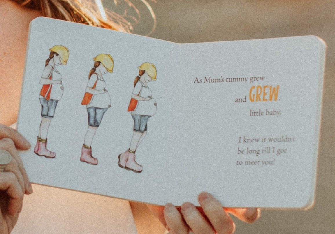 My Mum Built a Baby Board Book