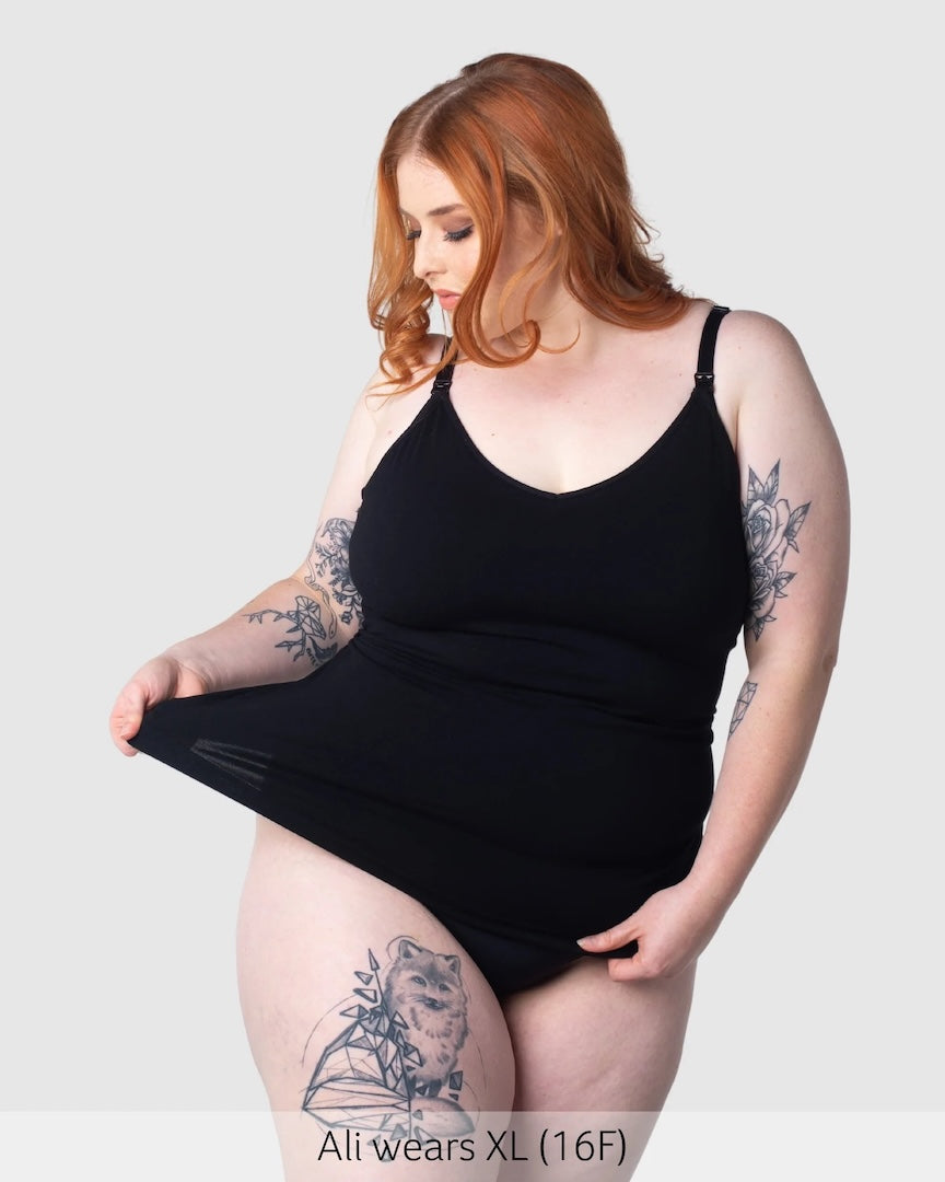 My Necessity FlexFit Nursing Camisole - Black