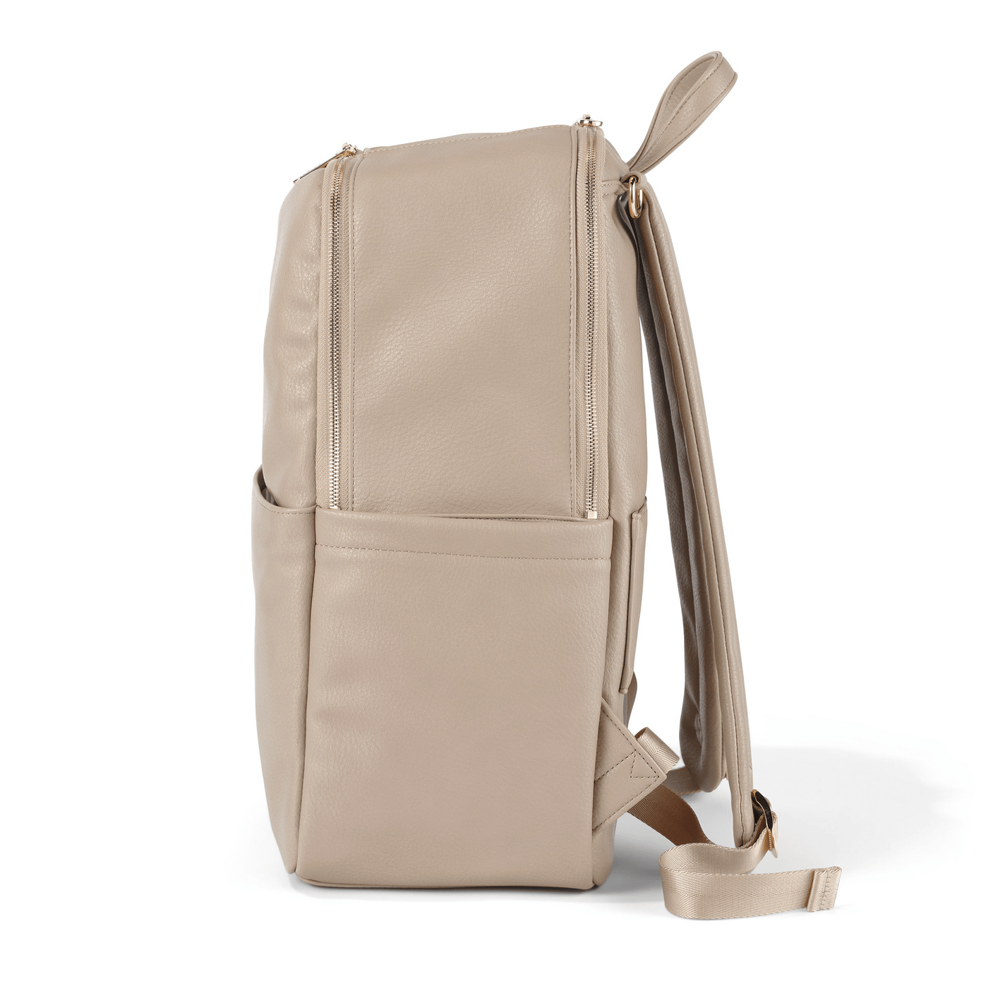 OiOi Multitasker Nappy Backpack - Oat Vegan Leather