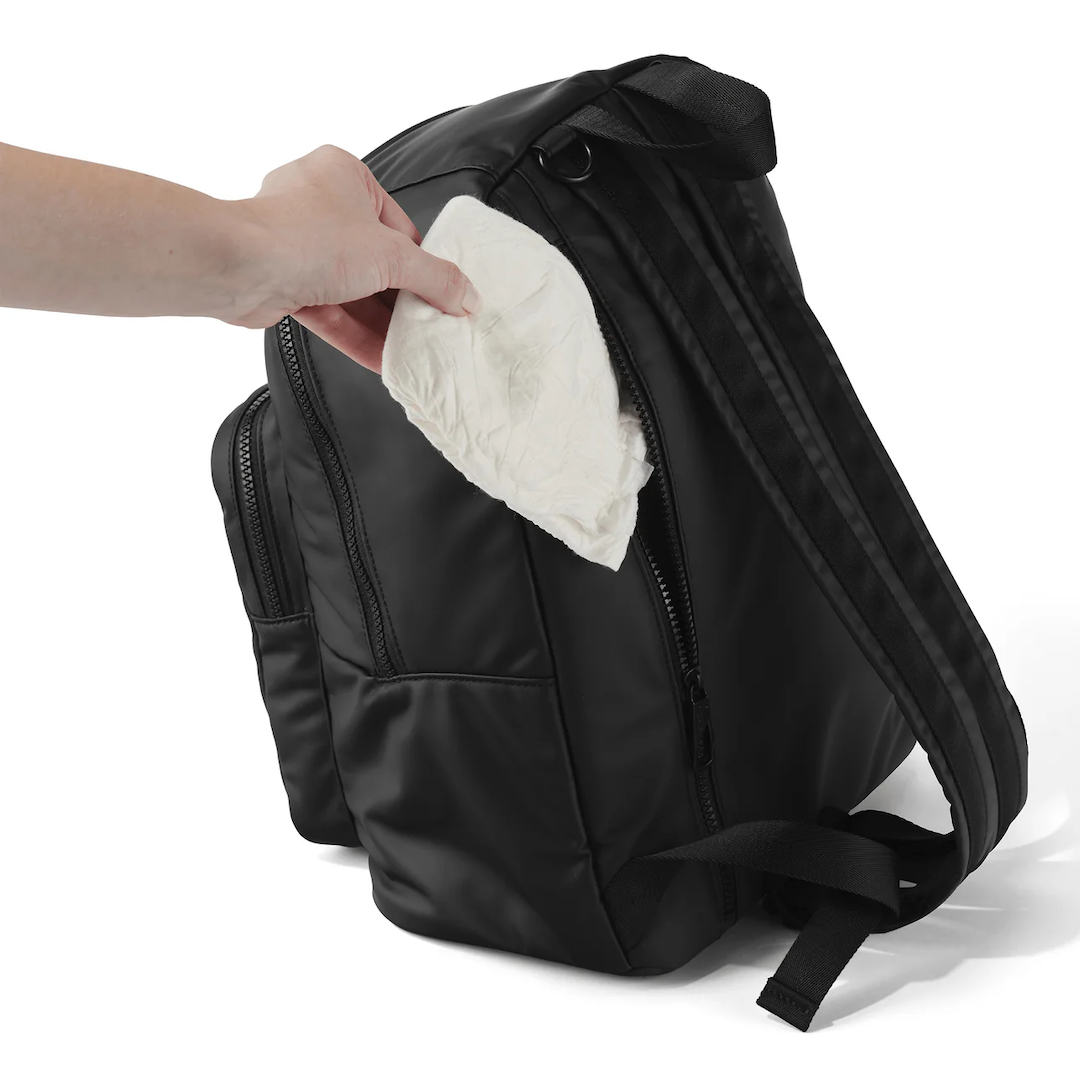 Traveller Backpack Black Weatherproof