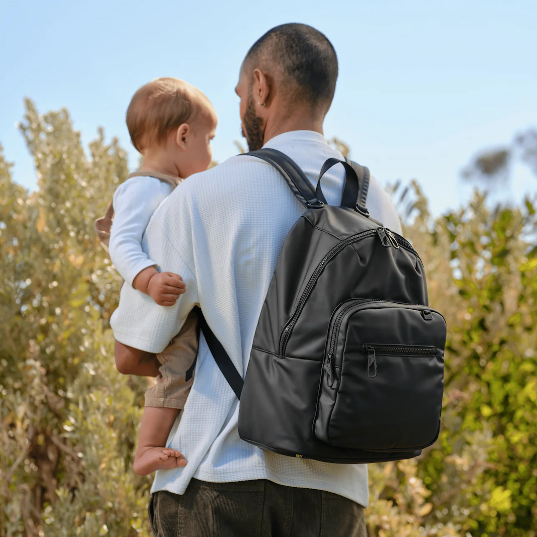 Traveller Backpack Black Weatherproof