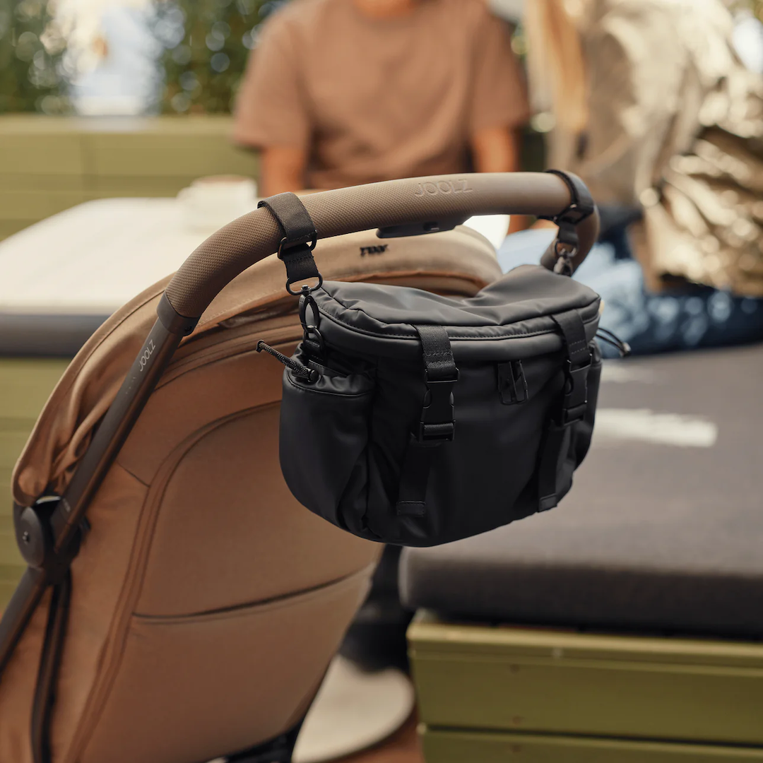 Traveller Pram Caddy Black Weatherproof