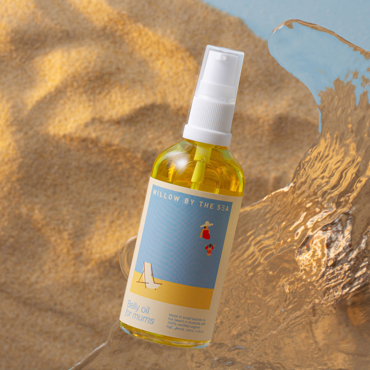 Organic Belly Oil by Willow by The Sea